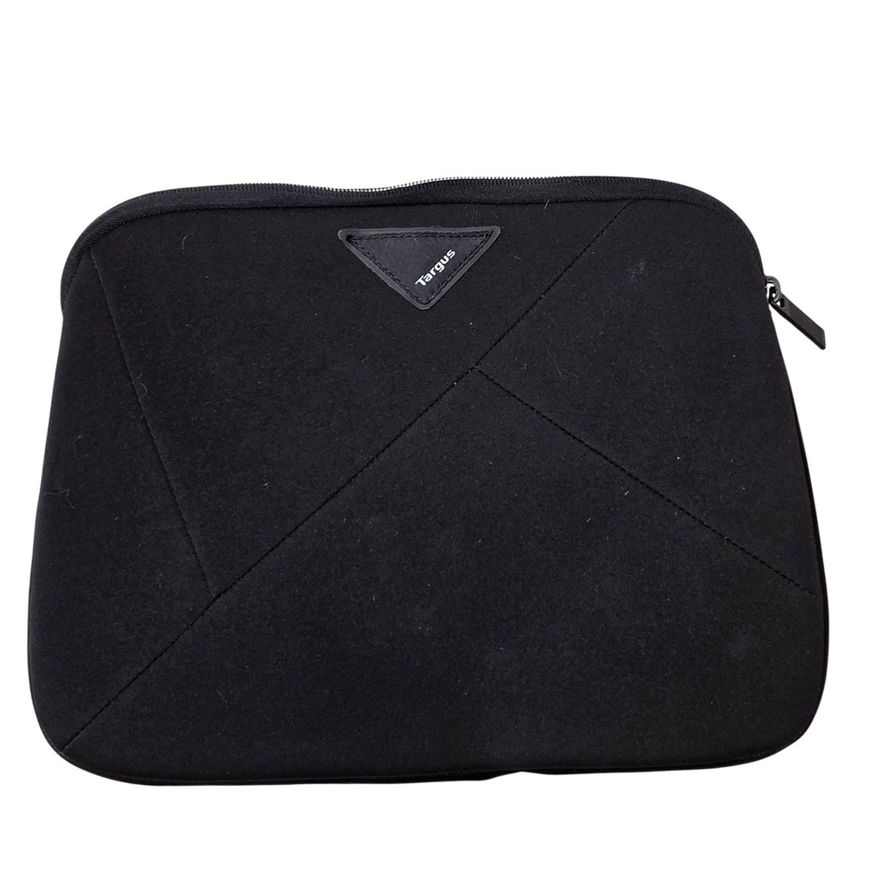 Targus Laptop Sleeve Case Black Zippered Padded 11.5 Inch Protective Cover A3